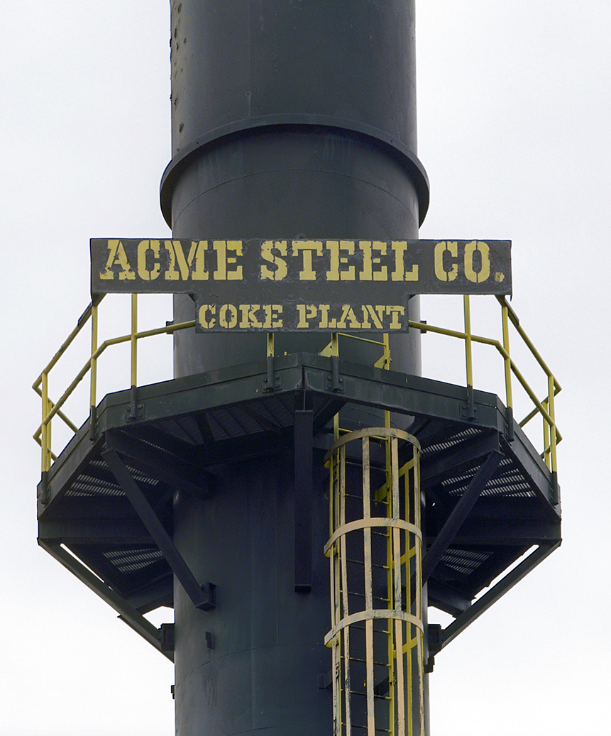 Lost steel acme coke stack
